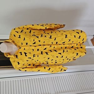 Vintage Pasta Dog & Cat Top Size S Oversized